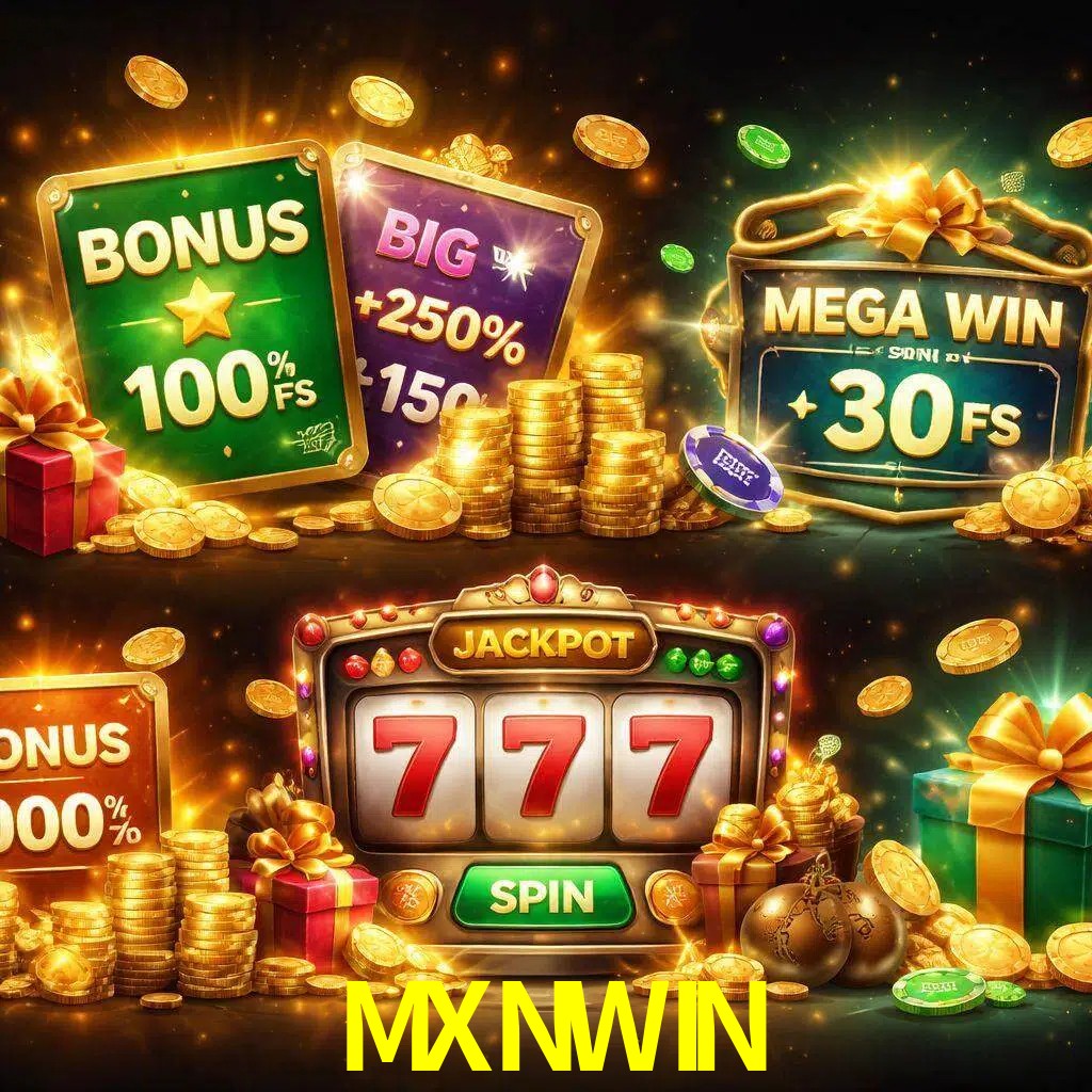 Tipos de bonos MXNWIN incluyendo recompensas de bienvenida y promociones continuas
