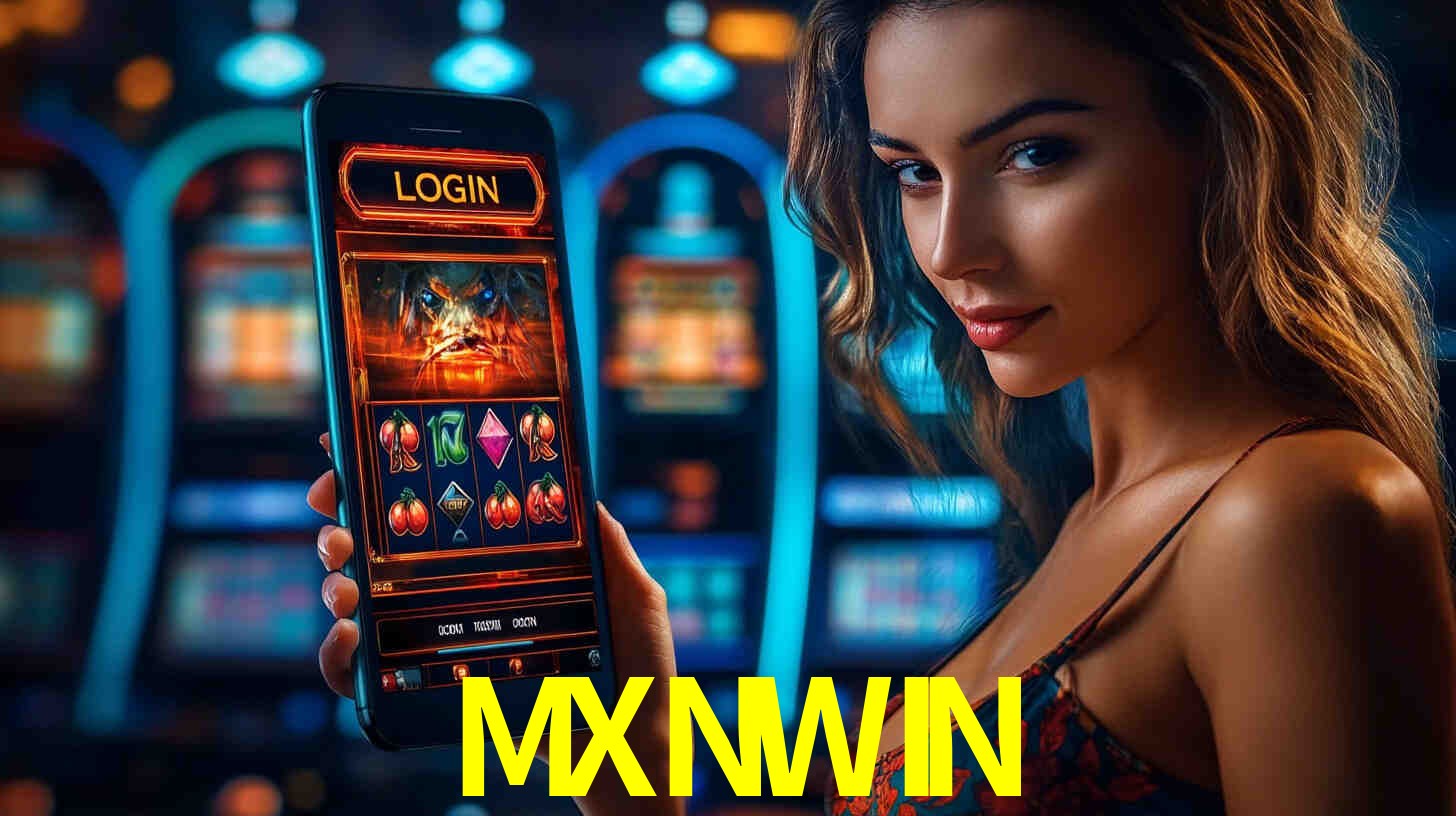 Interfaz de la app móvil MXNWIN en un smartphone moderno